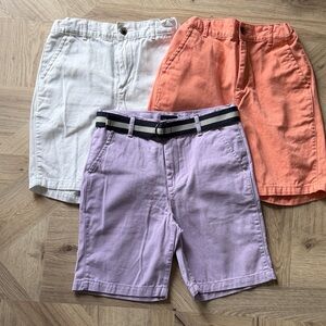 The Children's Place Kids Shorts - White, Peach, and Purple